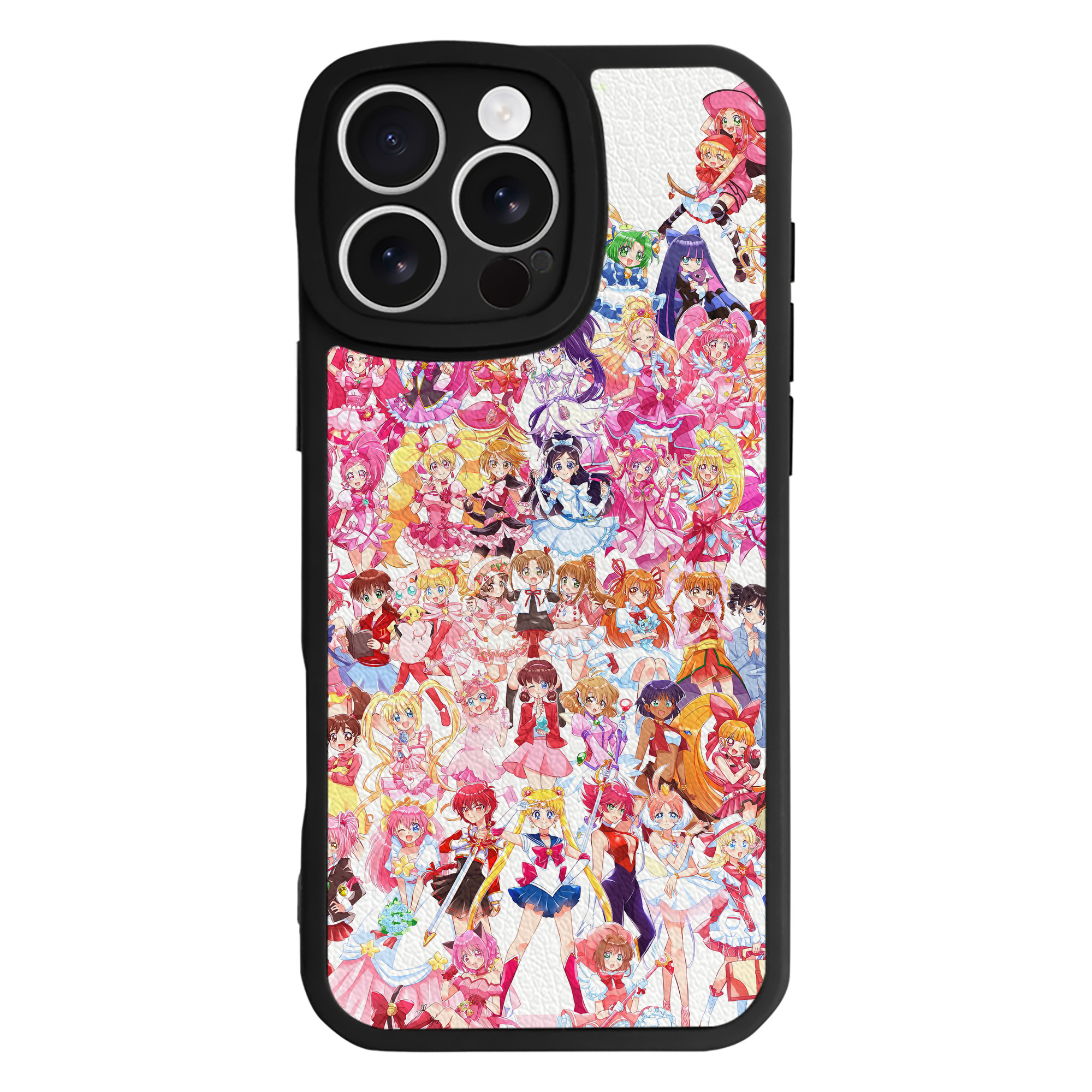 （画像用） 美少女戦士セーラームーン Sailor Moon 【iPhone 16シリーズ対応】シリコンスマホケース（レザー調） 材質：シリコン